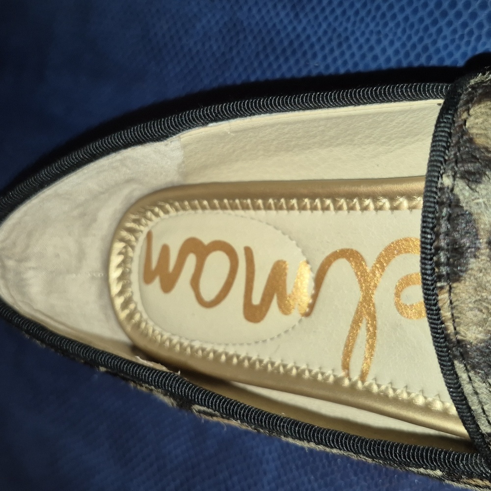 Sam Edelman Lorraine Calf Leather Loafers with Chain Detail sz. 8M (#1724) - Picture 14 of 16